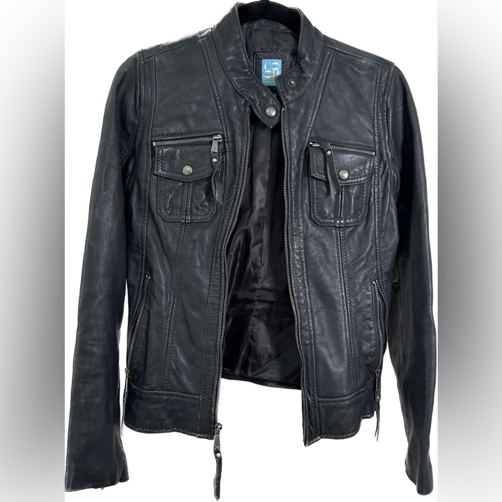 CoOp Barney’s New York genuine leather jacket